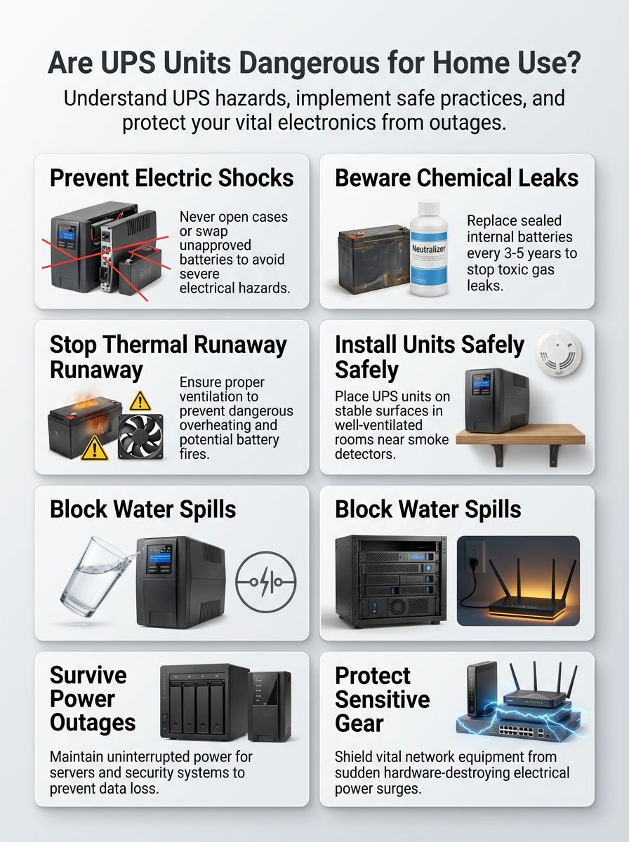 Are Uninterruptible Power Supplies Dangerous for Home or Office Use? Are Uninterruptible Power Supplies Dangerous for Home or Office Use?