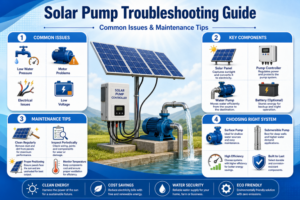 Consejos para solucionar problemas cuando tu bomba solar no funciona