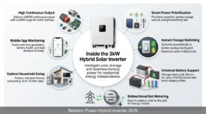 Inverter Newpro Power Hybrid 3 kW